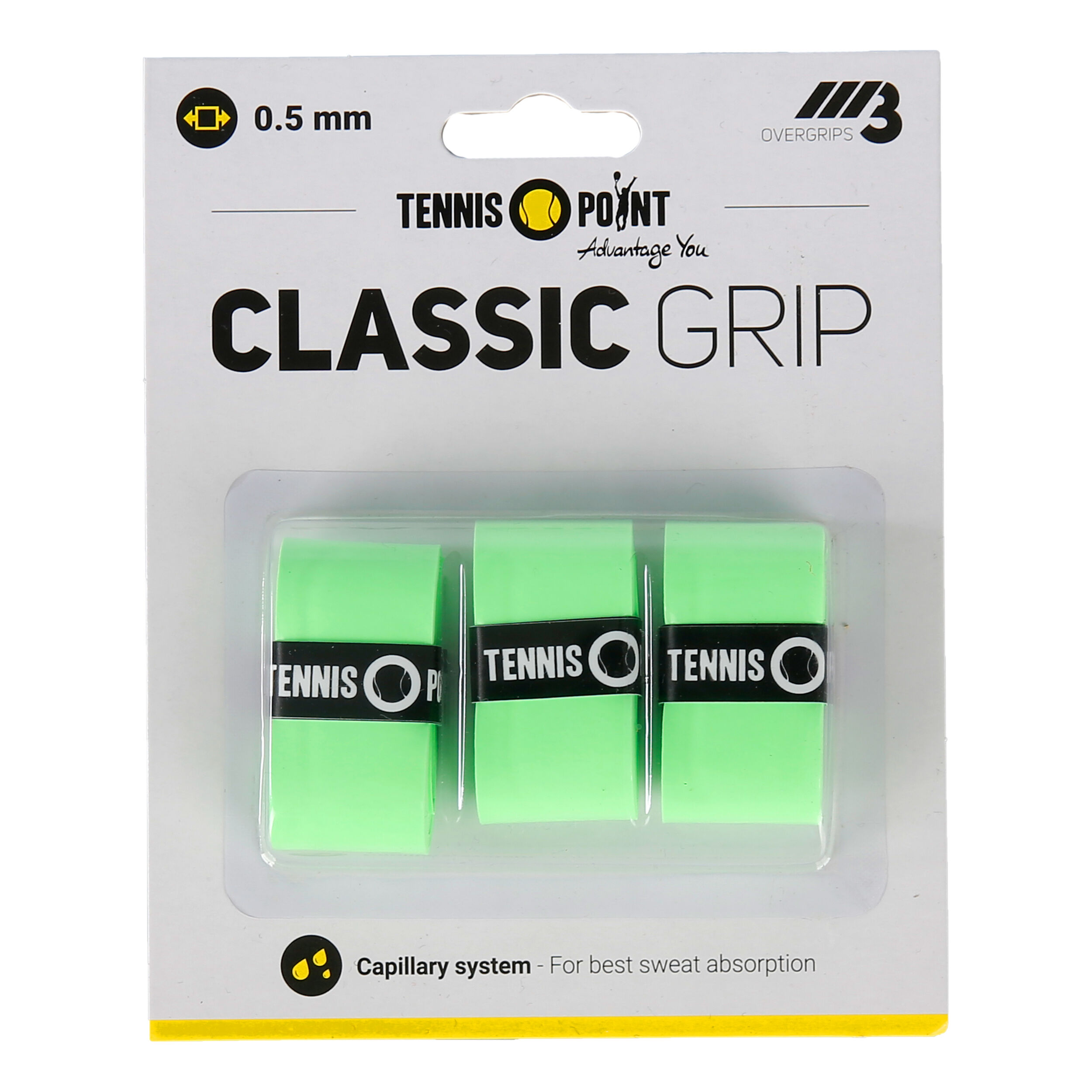 Classic Grip 3er Pack - Grün