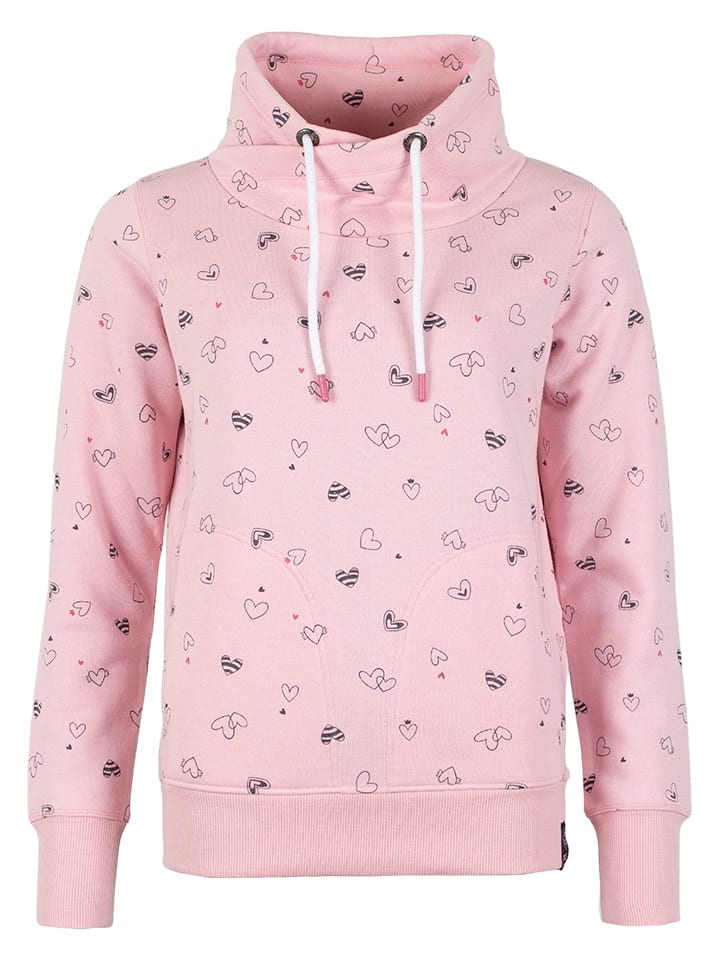 Roadsign Sweatshirt in Rosa günstig kaufen