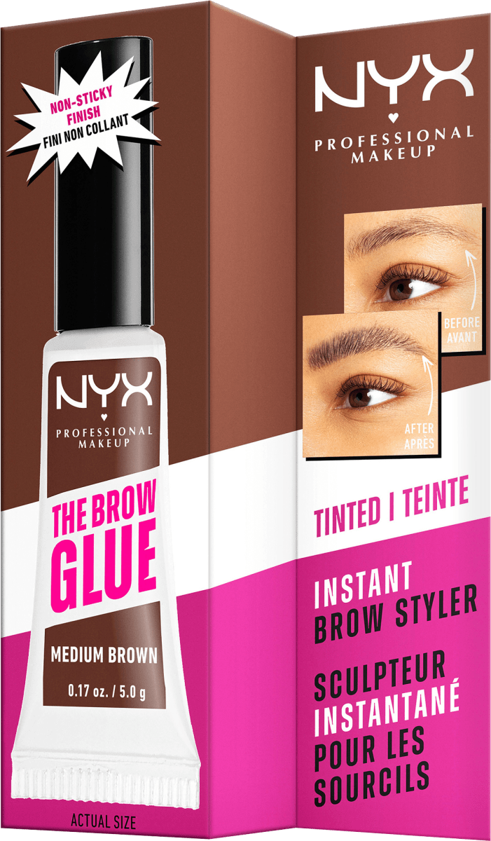 Augenbrauengel The Brow Glue Styler 03 Medium Brown, 5 g