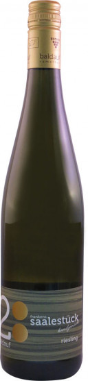 2022 Ramsthal Riesling Frankens Saalestück handgemacht trocken Bio - Weingut Baldauf