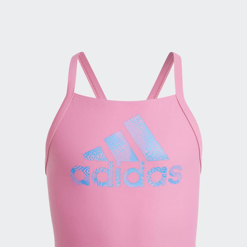 adidas Big Logo Badeanzug Schwimmbrille Kinder