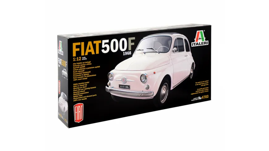 Italeri 1:12 Fiat 500F (1968 version)