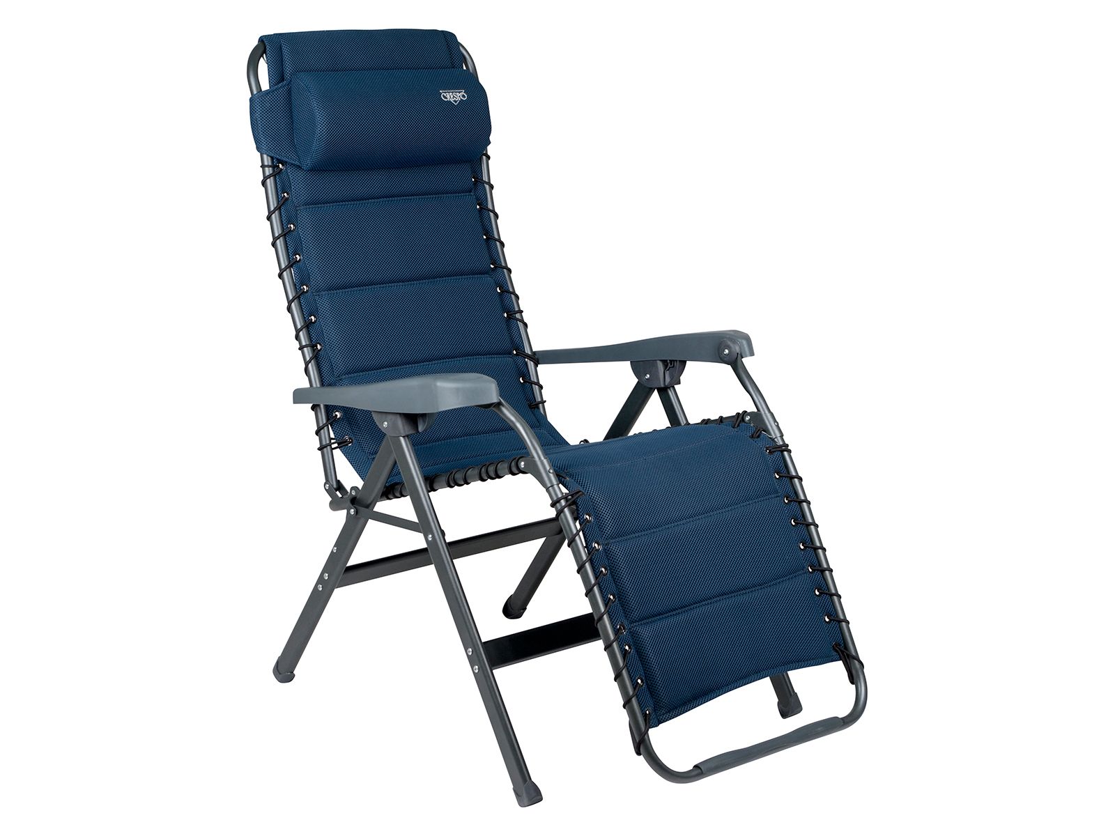 Crespo AP-232 Air-Deluxe Blue Relaxstuhl