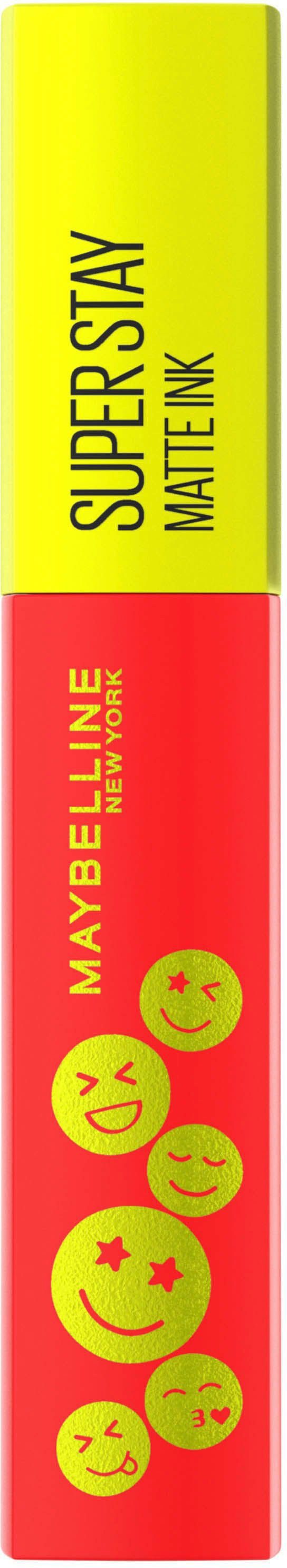 MAYBELLINE NEW YORK Lippenstift Maybelline New York Super Stay Matte Ink Lippenstift