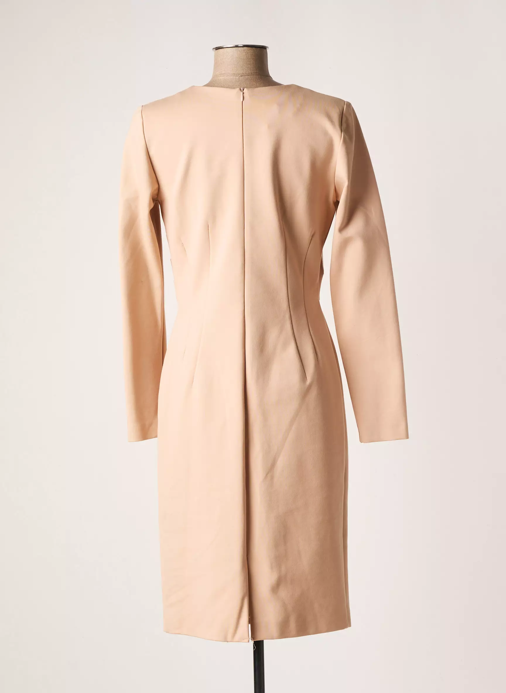Arggido Robes Mi Longues Femme couleur rose