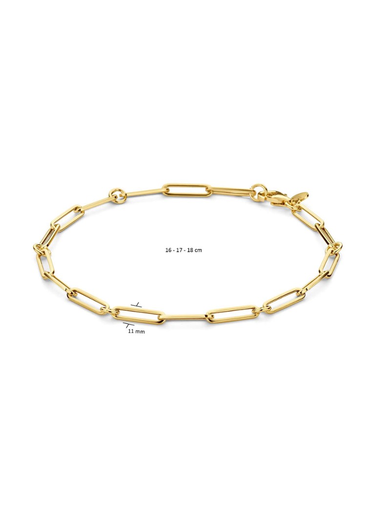 Jackie 14K Gold Catalunya -rannekoru, valmistettu 14 karaatin keltakullasta