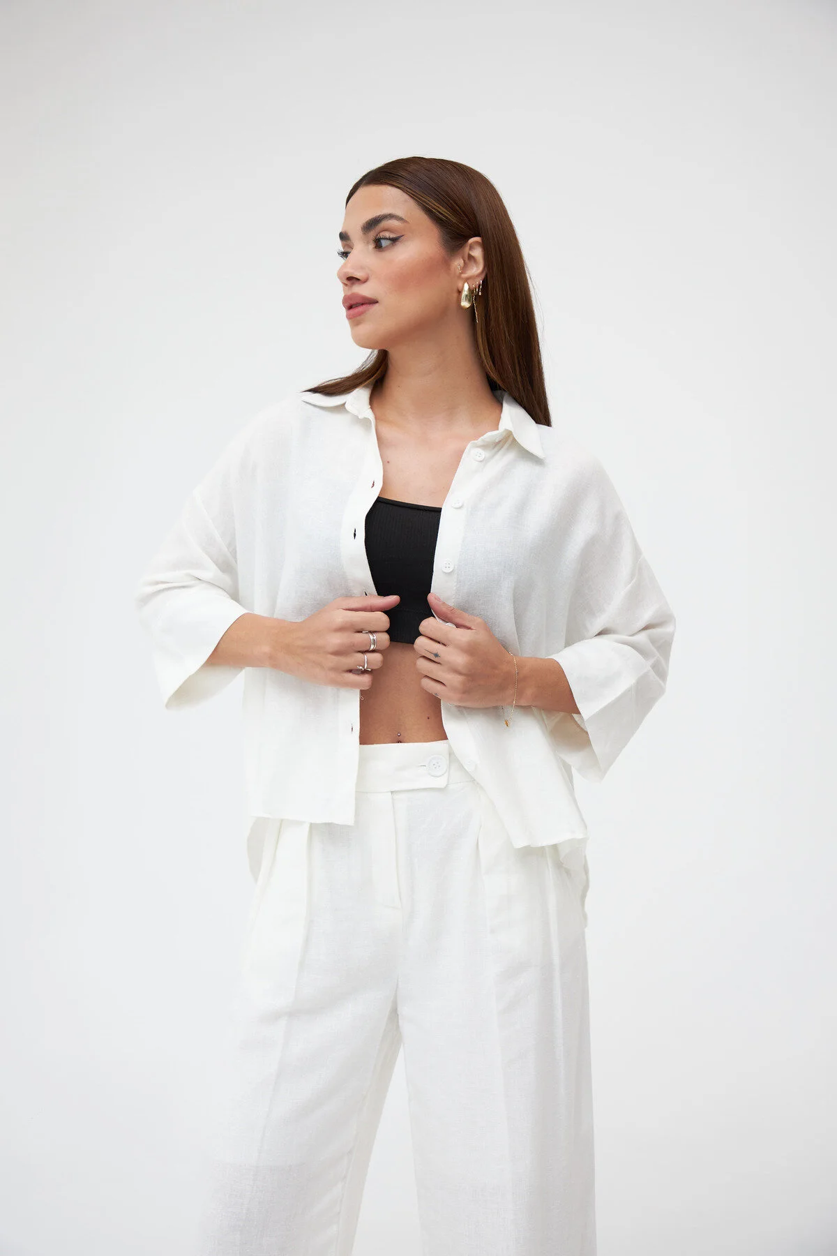 Laluvia  Zweiteiler - Ecru - Regular Fit