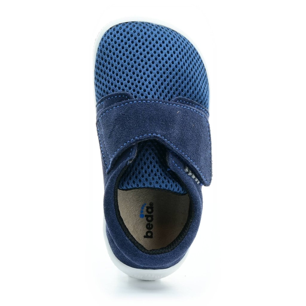Beda Dan Barfußsneakers (BF 0001/SK/1W Mesh mit Leder)