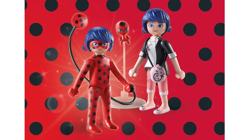 PLAYMOBIL 71336 Miraculous: Marinette & Ladybug