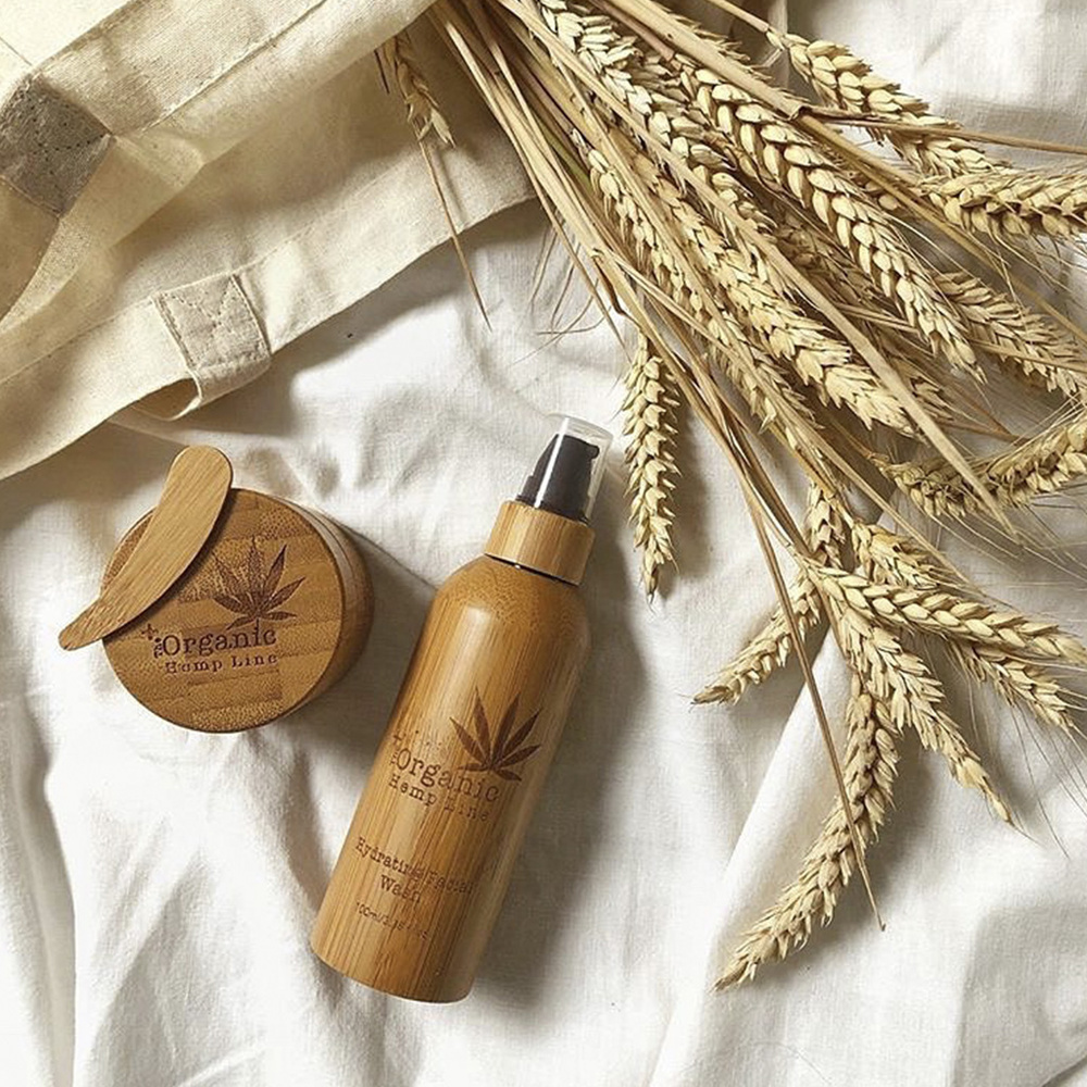 The Organic Hemp Line Lotion Tonique illuminatrice pour le Visage Soin Naturel et Biologique au Chanvre