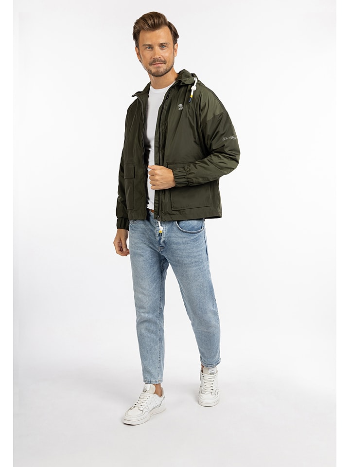 Schmuddelwedda Regenjacke in Khaki günstig kaufen