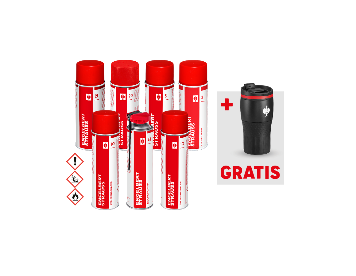 KFZ Profi Spray-Testset + Gratis Isolierbecher
