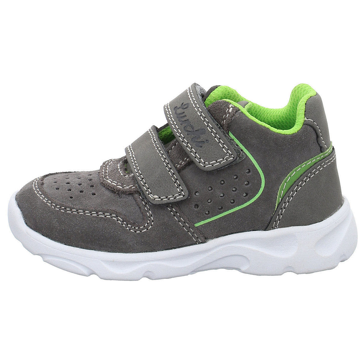 Baby Lauflernschuhe Krabbelschuhe Bolle Klettschuh Babyschuhe Veloursleder uni Halbschuhe