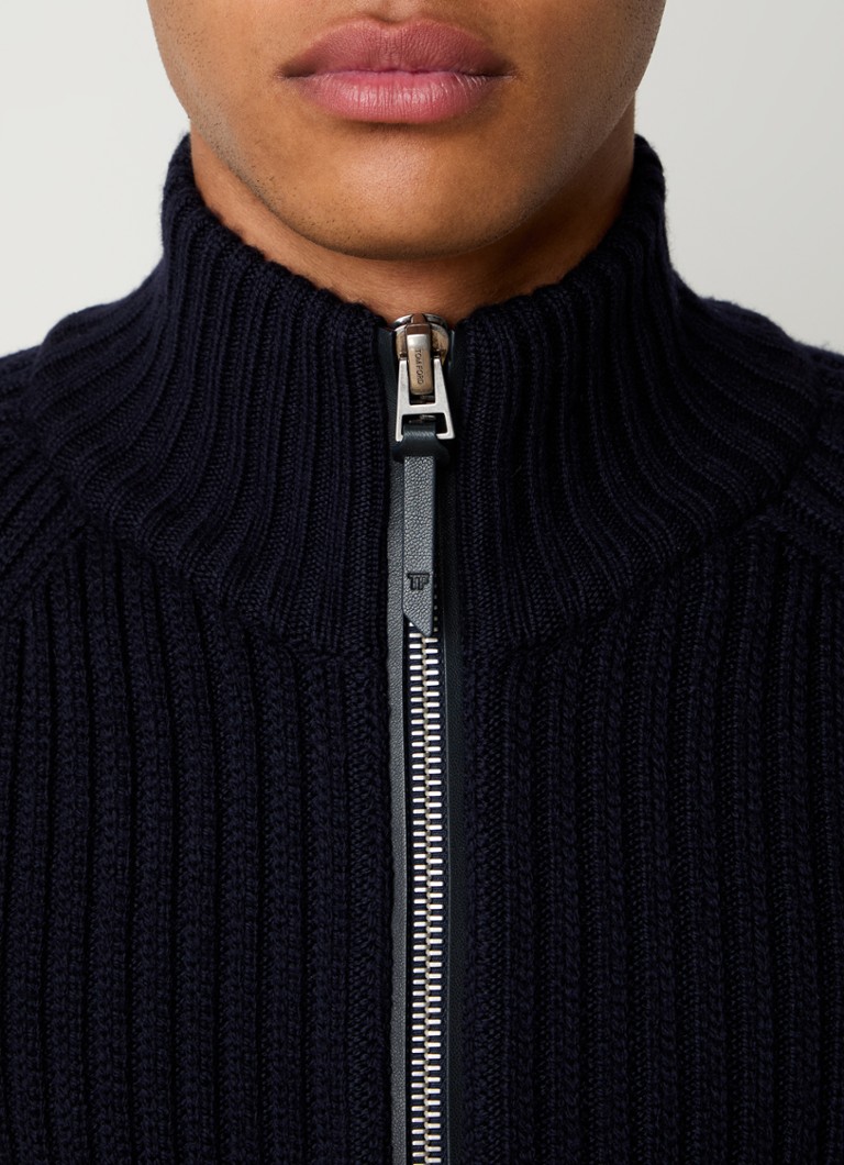 Cardigan Raglan Tom Ford din tricot gros cu amestec de cașmir