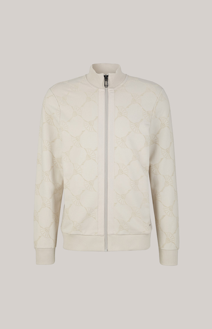 Cornflower-Sweatjacke Tamilo in Offwhite