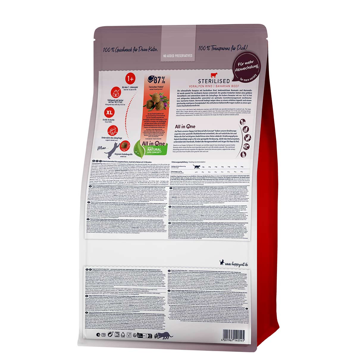 Happy Cat Sterilised Adult Voralpen Rind kaufen
