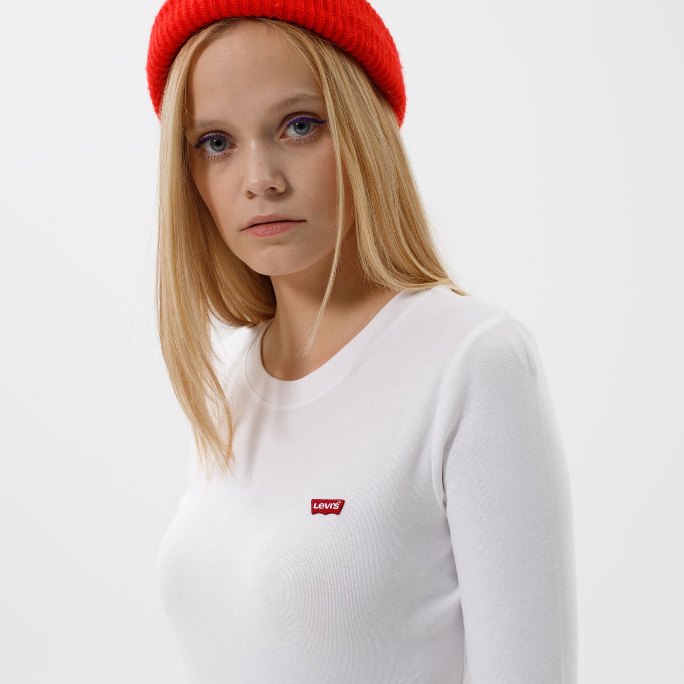 LEVI'S T-SHIRT LS BABY TEE Weiß