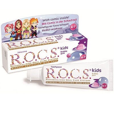 R.O.C.S. Zahncreme Kids Bubble Gum