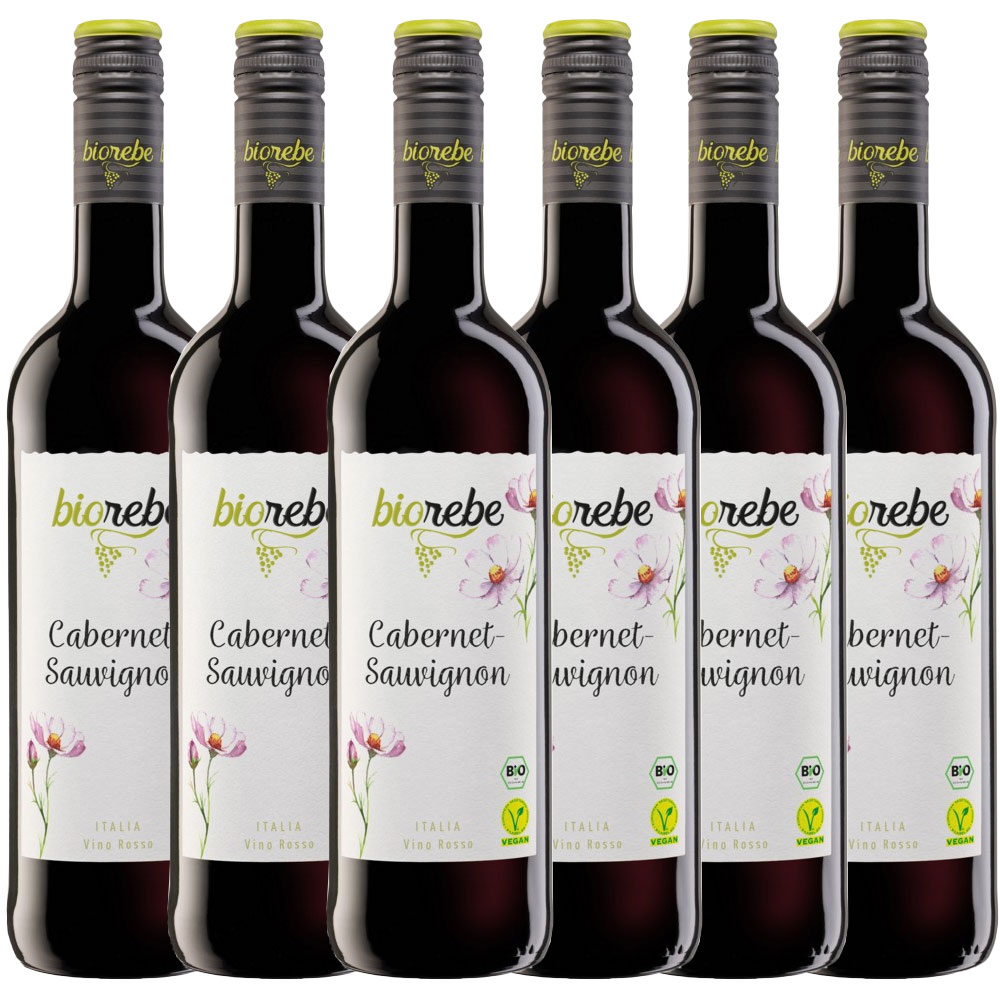 Biorebe Cabernet Sauvignon trocken 0,75l 6er Karton