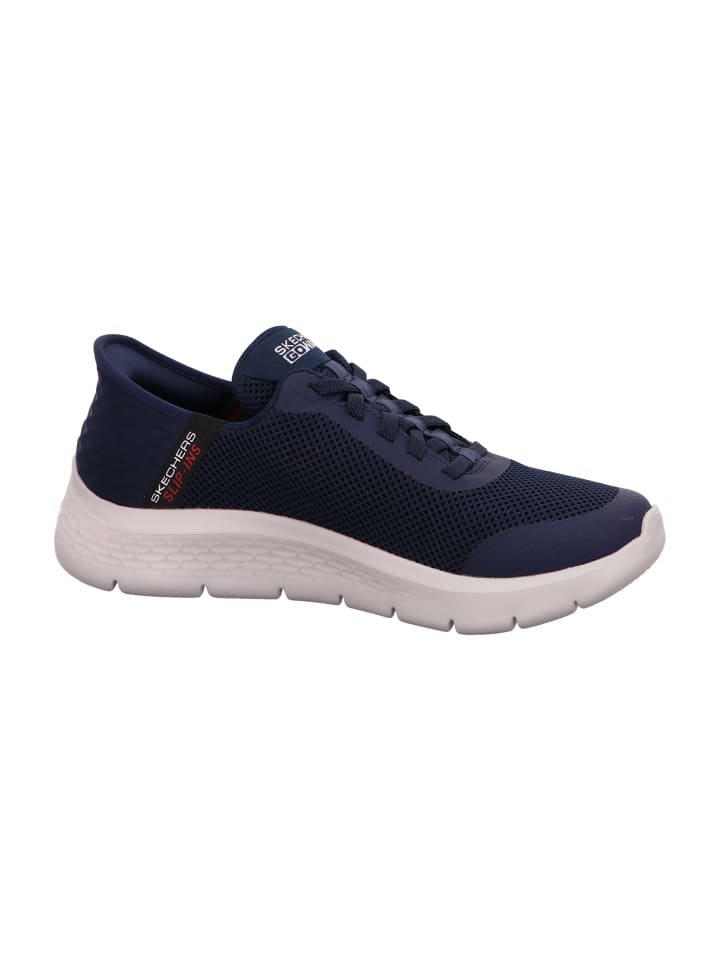 Skechers Sportliche Slipper in Blau günstig kaufen