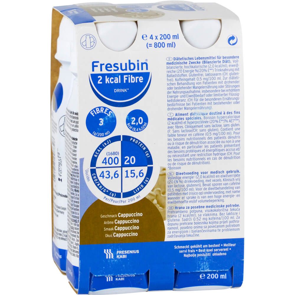 FRESUBIN 2 kcal Fibre DRINK Cappuccino Trinkfl.