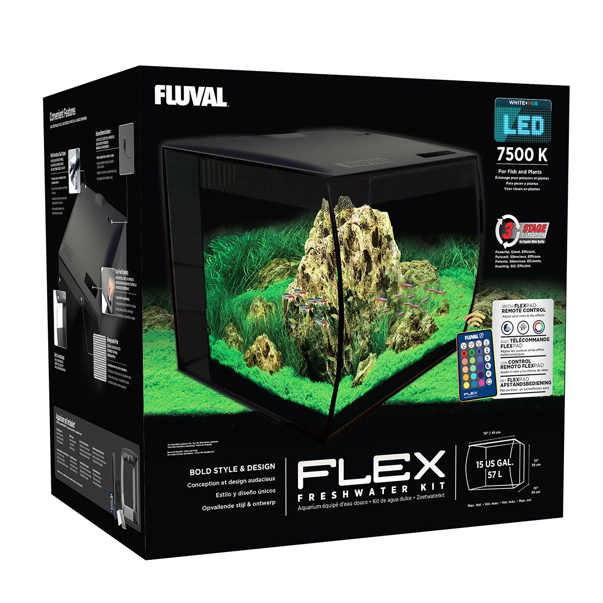 Fluval Aquarium Flex Set 57 L günstig kaufen