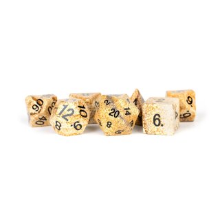 16mm Stone Poly Dice Set: Picture Jasper (7)