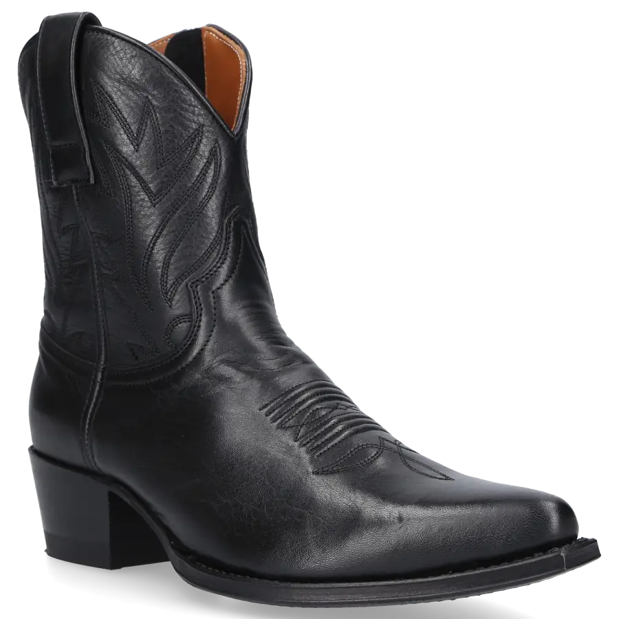 Sendra - Cowboystiefel 16971 Kalbsleder - schwarz