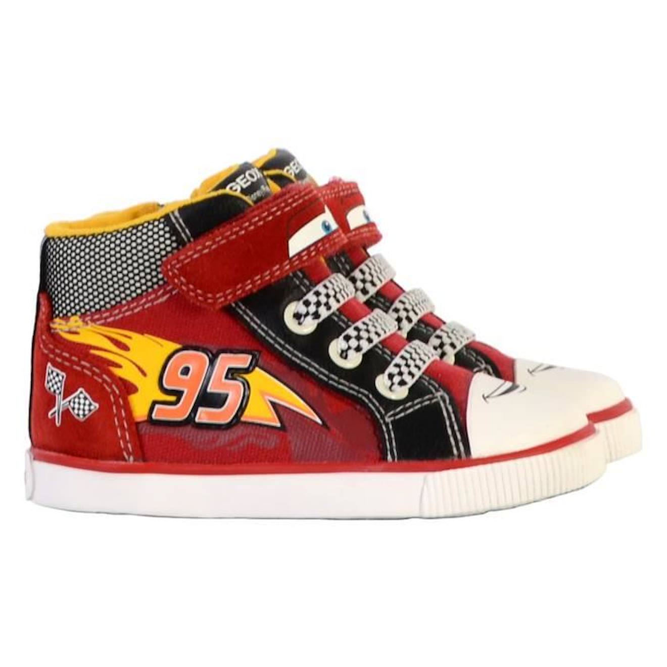 Basket Enfant Geox Kilwi rouge