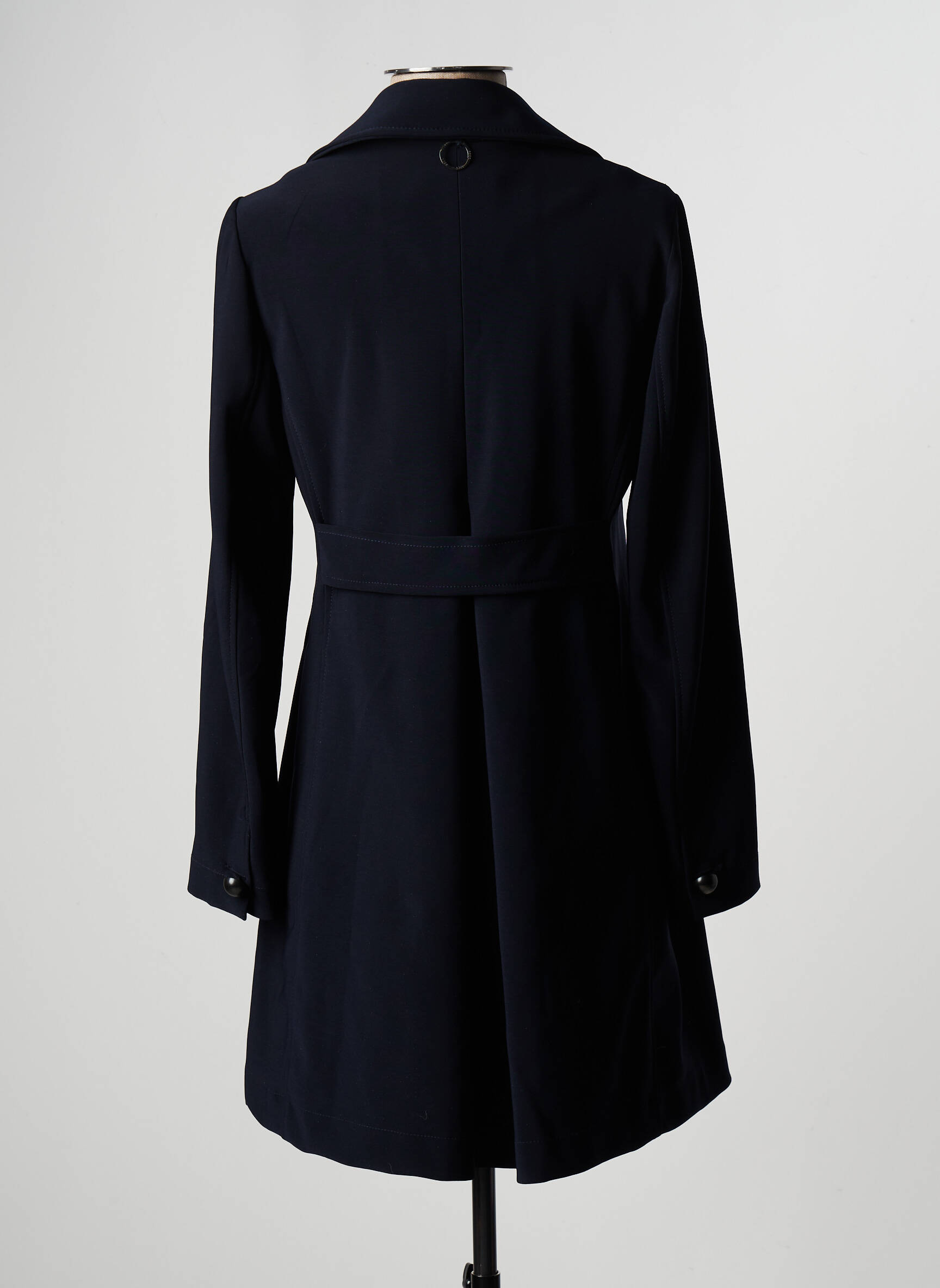 3322 Manteaux Longs Femme couleur bleu