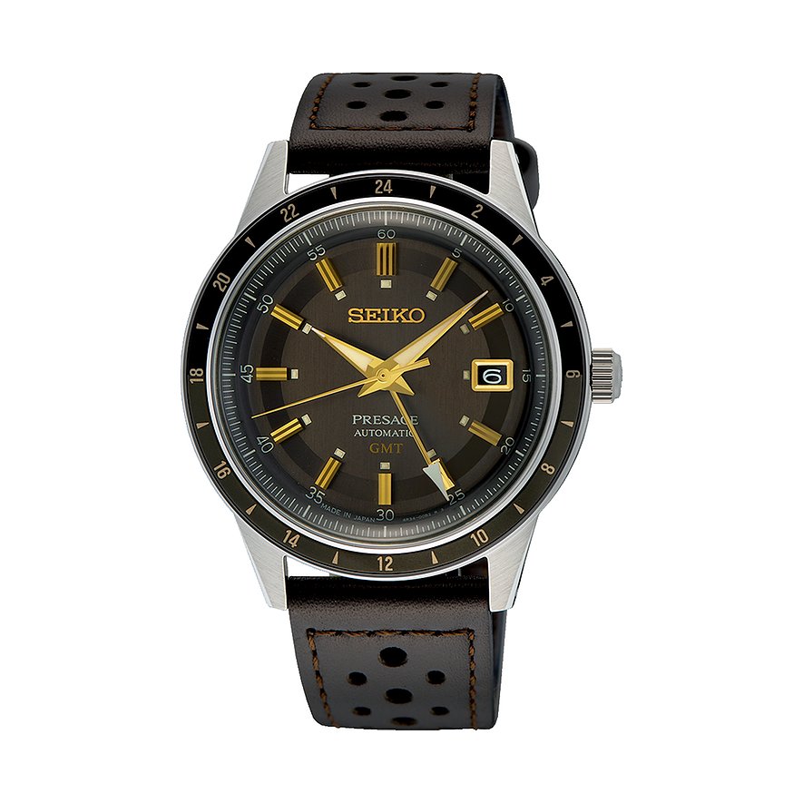 Seiko Herrenuhr GMT