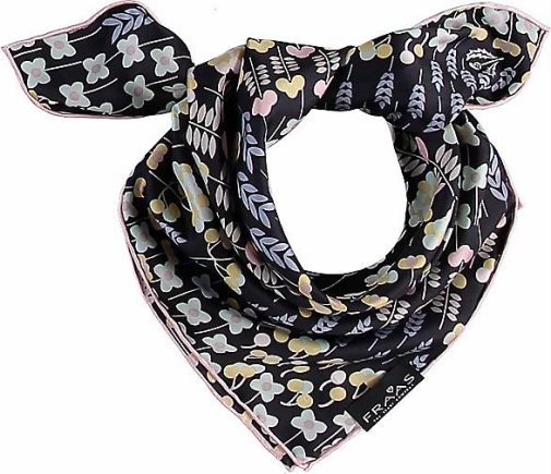 FRAAS Nickituch mit Floral-Print aus reiner Seide