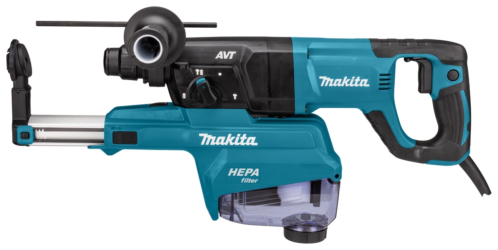 Makita HR2663 kombinuotas perforatorius 800 W 2,2 J su integruotu dulkių ištraukimu
