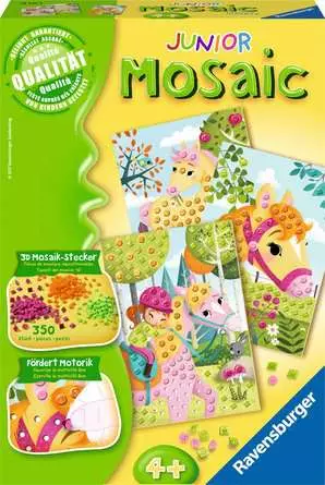 Mosaic Junior Horses - Bastelset für Kinder ab 4 Jahren