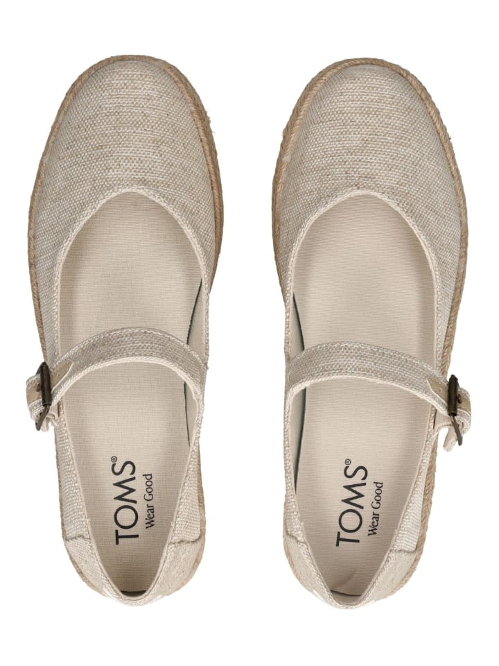 TOMS Ballerinas in Natural günstig kaufen