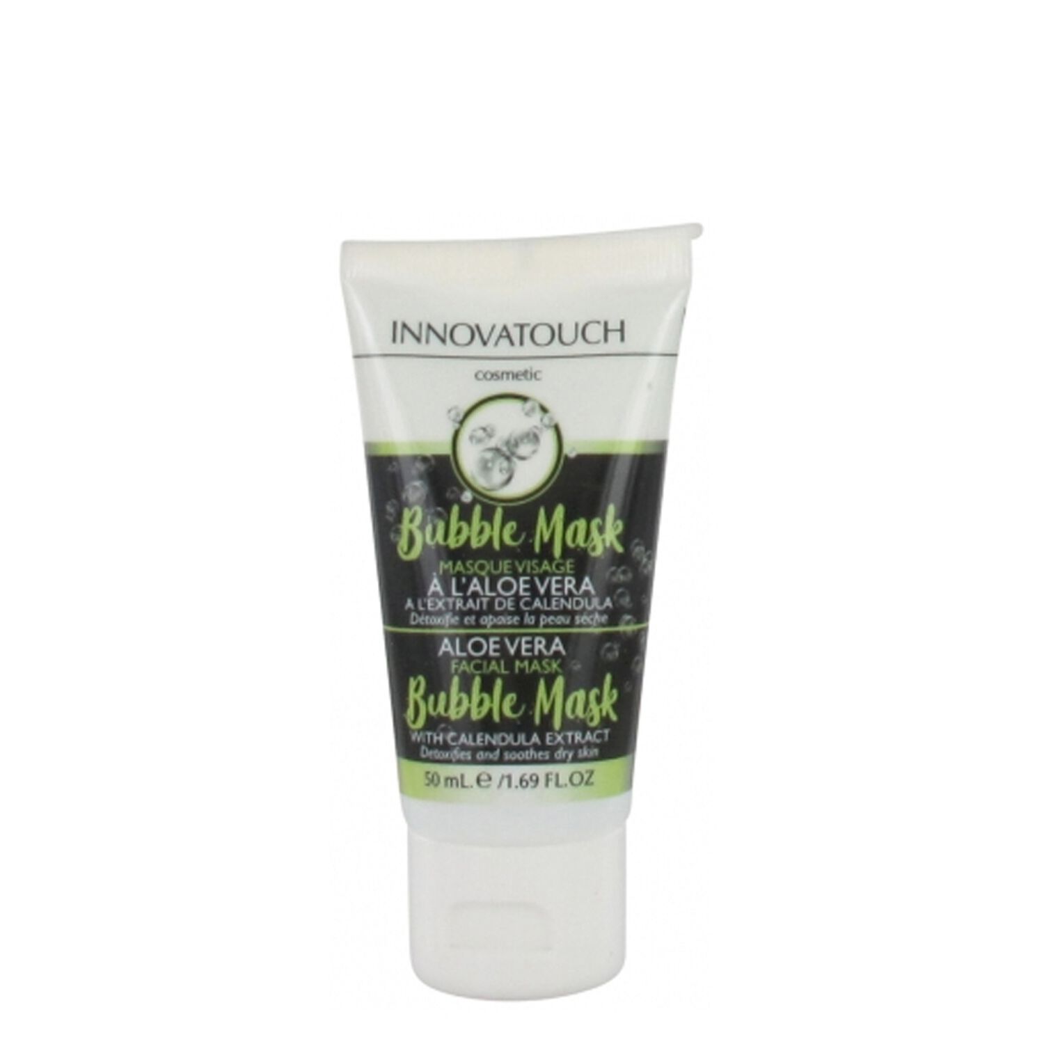 Innovatouch Bubble Mask à l'Aloé Vera Masque Détoxifiant et Apaisant 50 ml