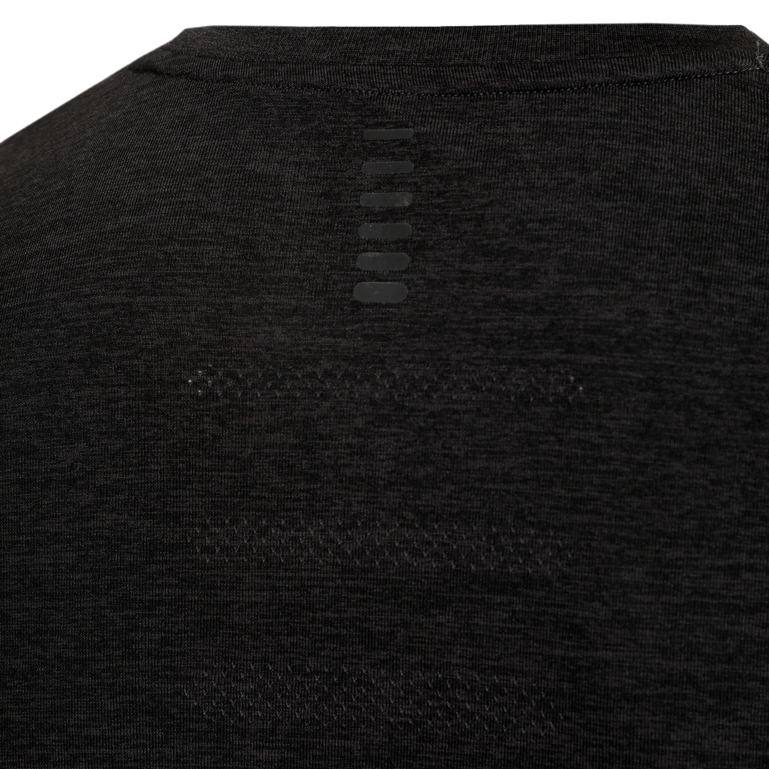 Seamless Stride Laufshirt Herren - Schwarz