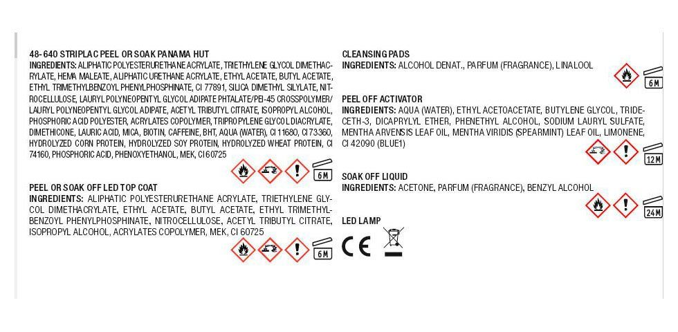 alessandro international UV-Nagellack-Set, 9-tlg.