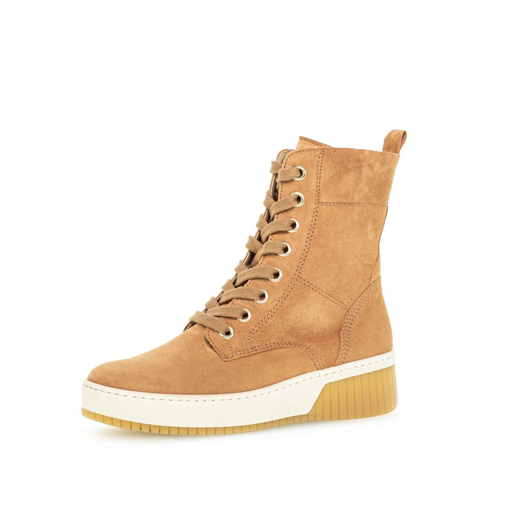 Gabor fashion Schnürstiefelette braun