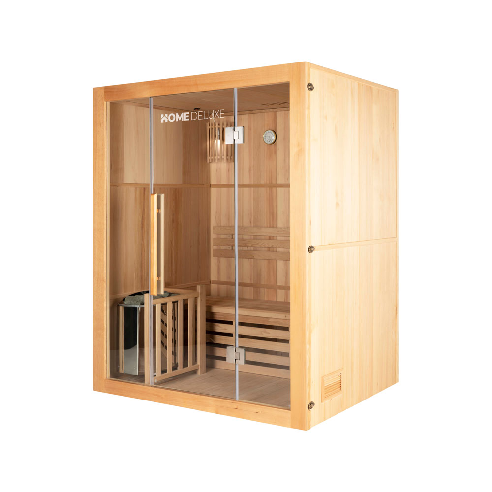 Home Deluxe Traditionelle Sauna SKYLINE L - 150 x 120 cm