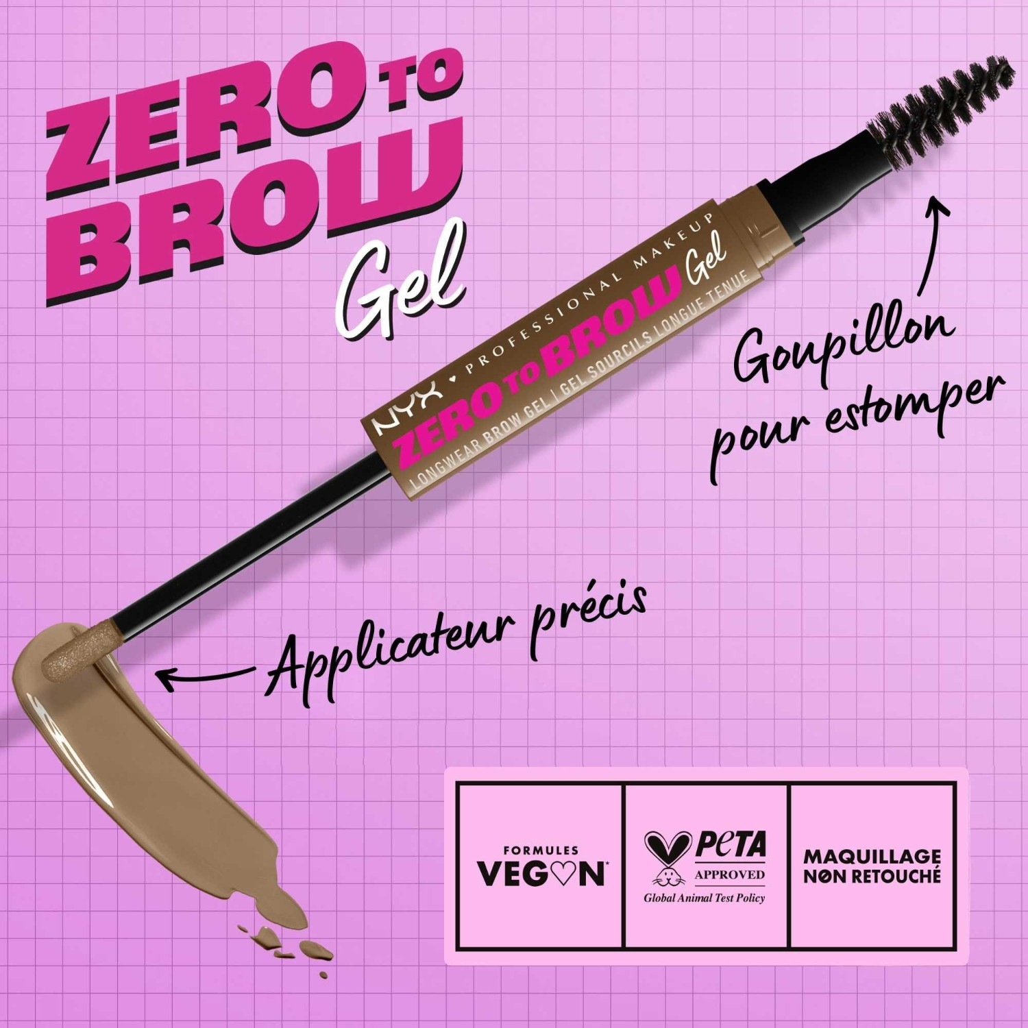 NYX Professional Makeup odtenek od nič do obrvi