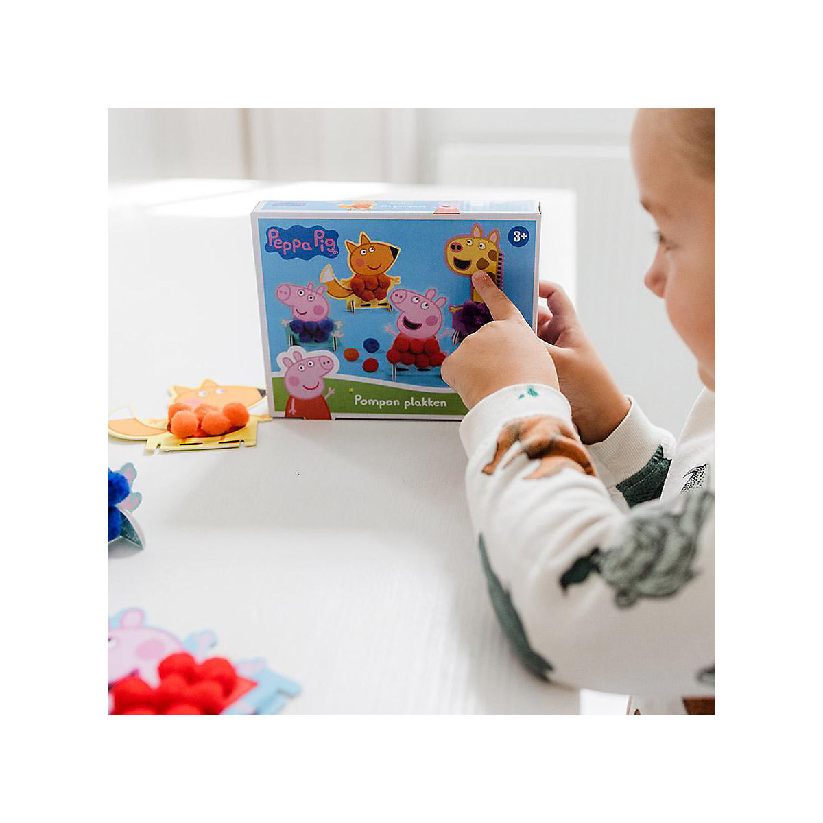 Peppa Pig Pompon Karten