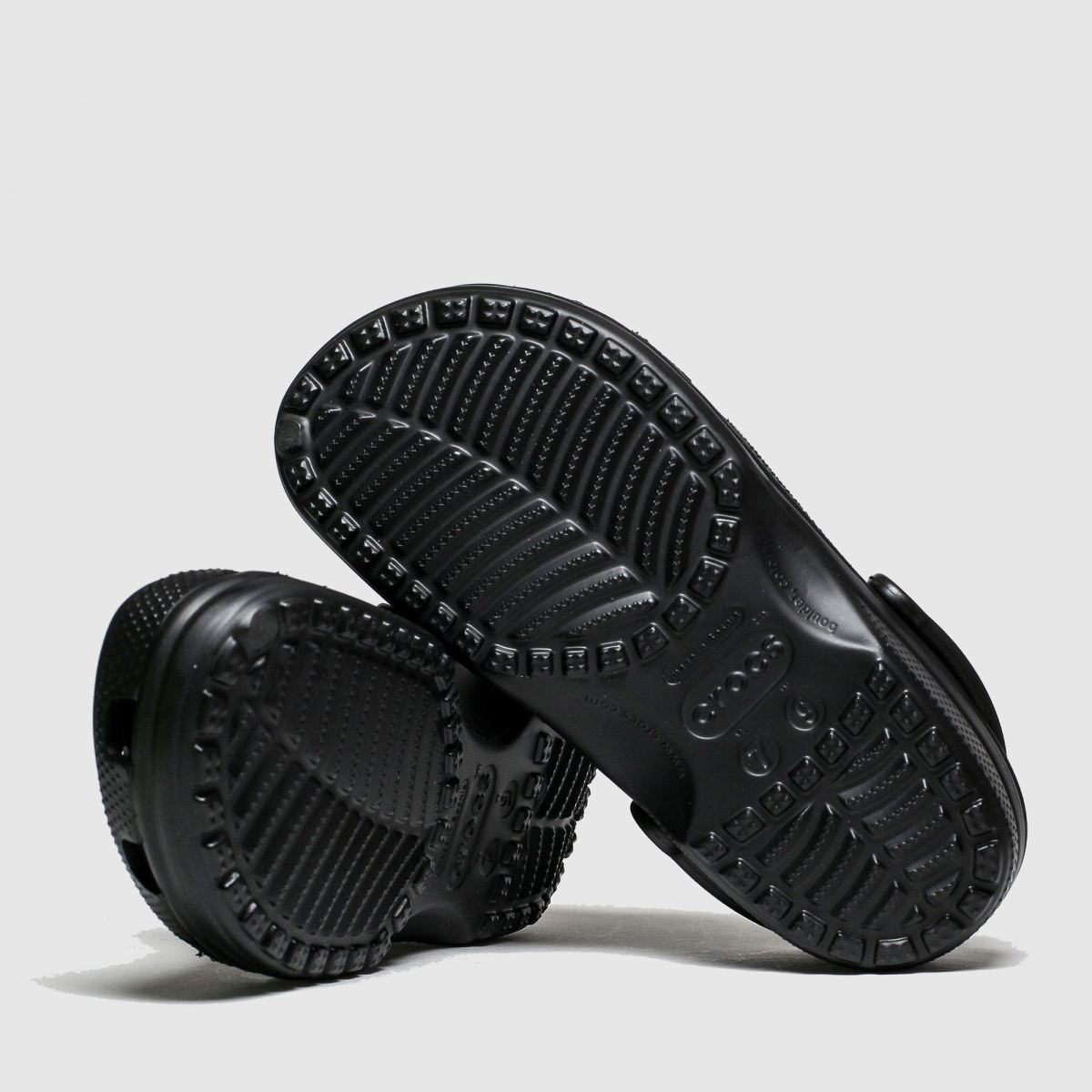 Klasické dřeváky Crocs v černé barvě