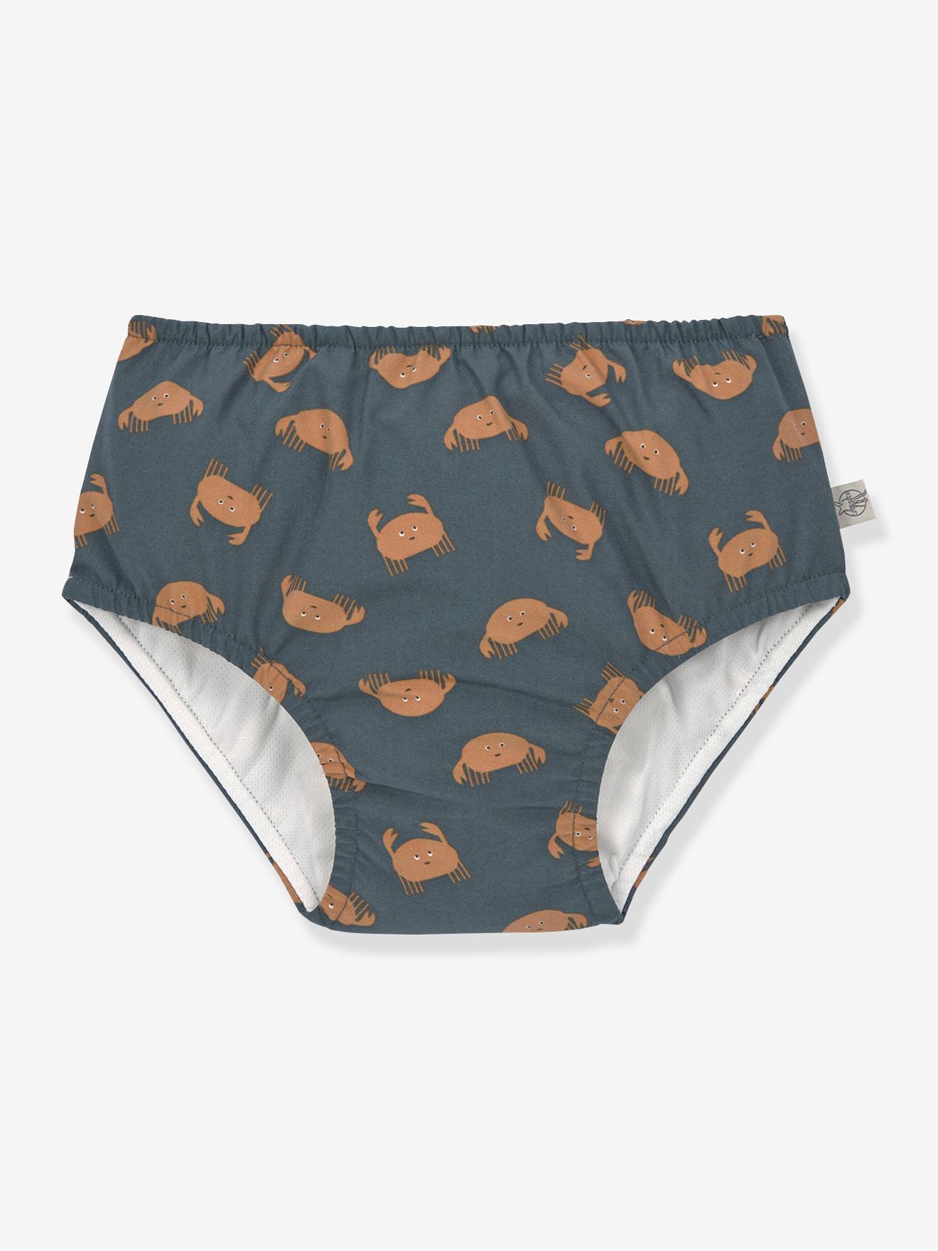 Maillot de bain couche LÄSSIG rayé blanc
