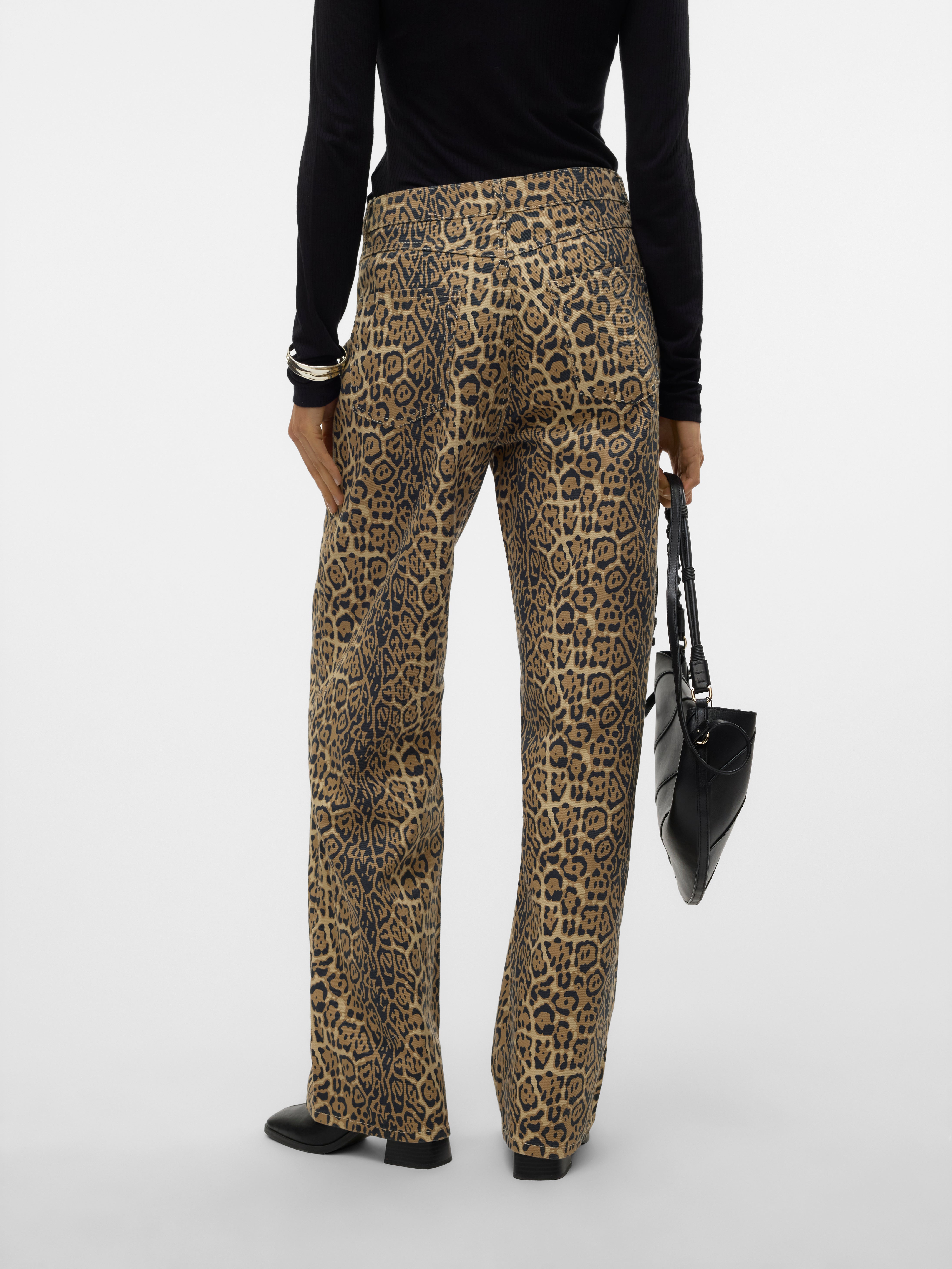 SNTOKEY Niedrige Taille Gerade geschnitten Jeans