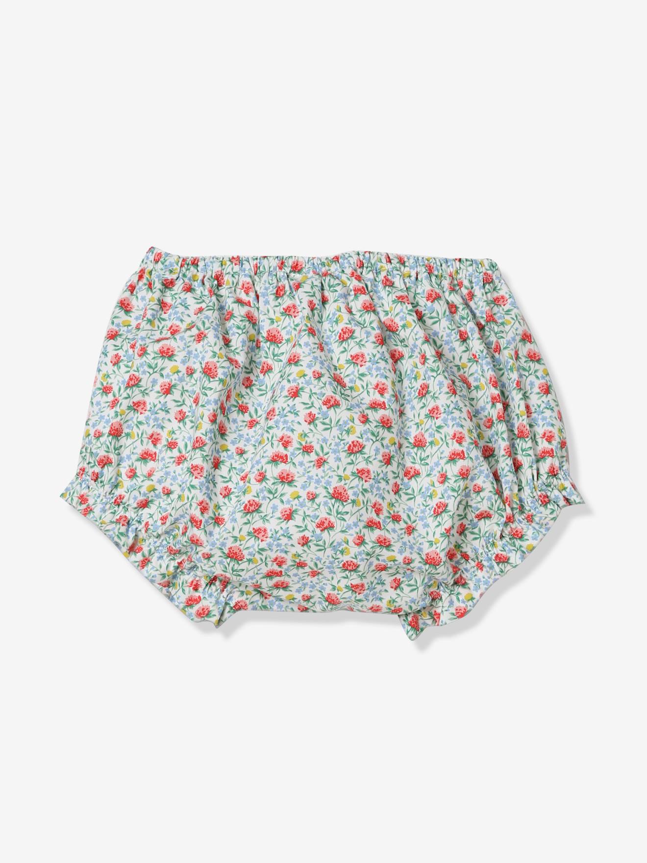 Bloomer en tissu Liberty bébé CYRILLUS liberty canyon clover