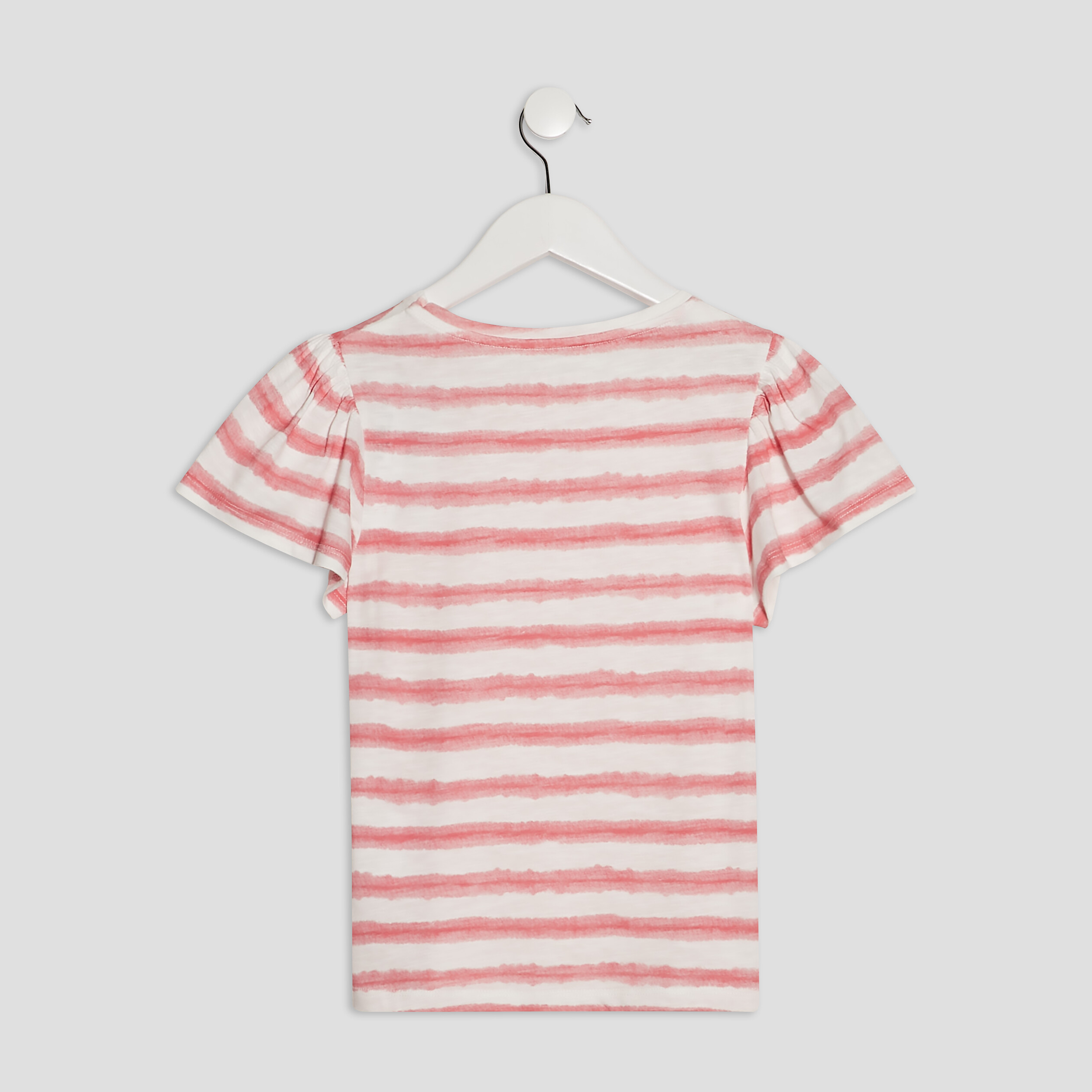 T-shirt manches courtes ecru fille | La Halle