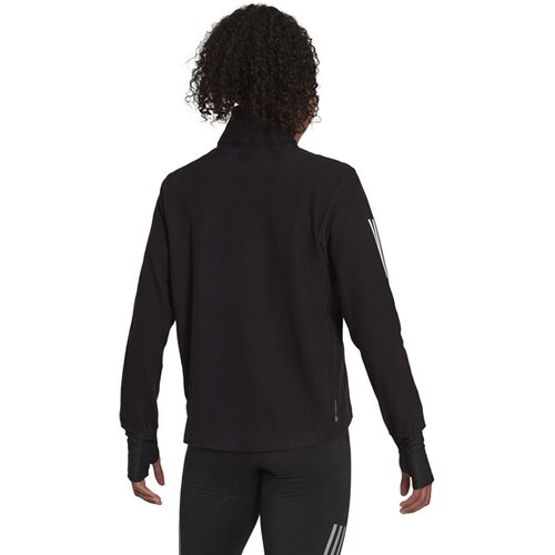 DAMEN SWEATSHIRT OWN THE RUN 1/2 ZIP RUNNING