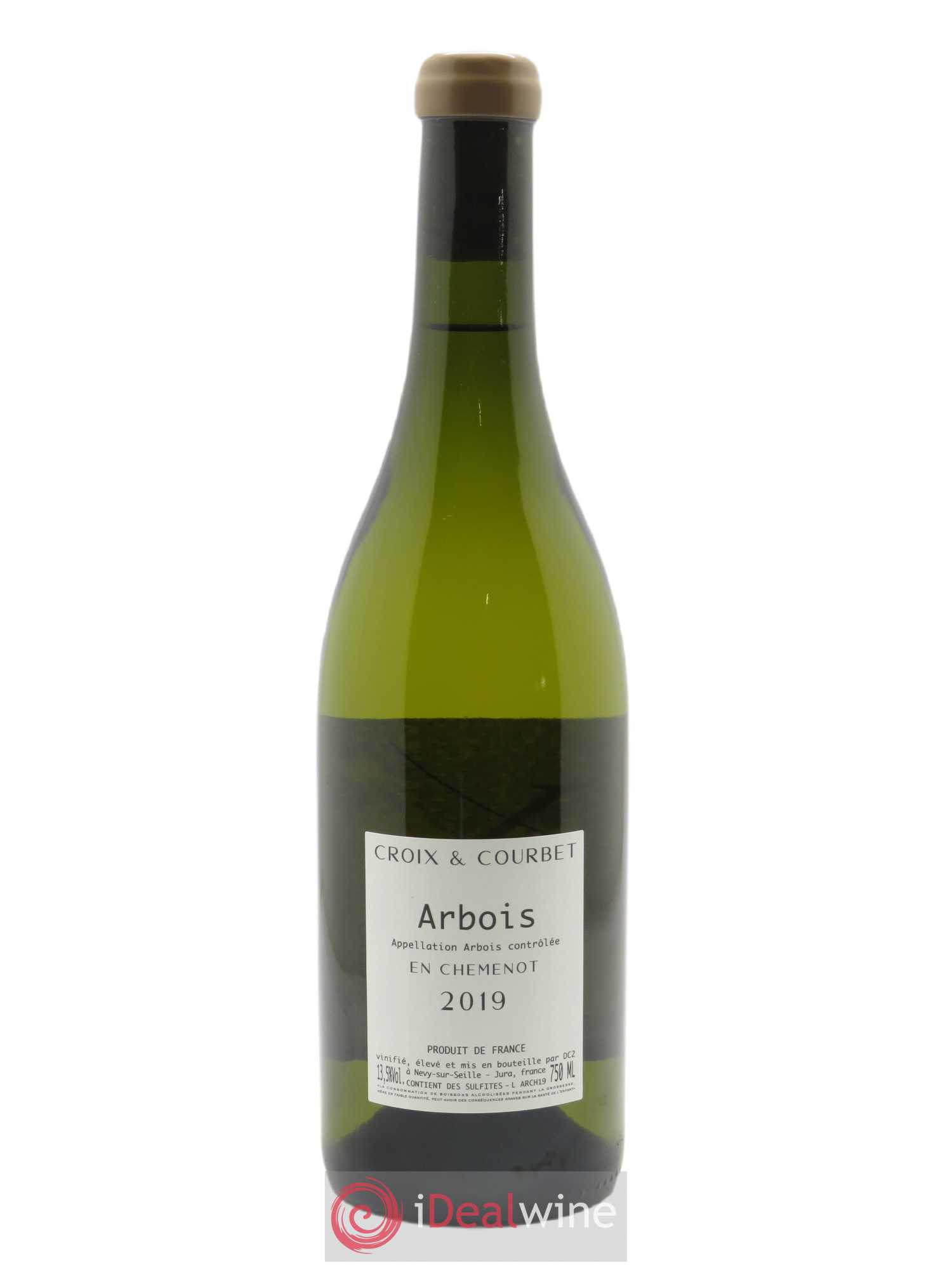 Arbois En Chemenot Croix & Courbet  2019 - Lot de 1 Bouteille