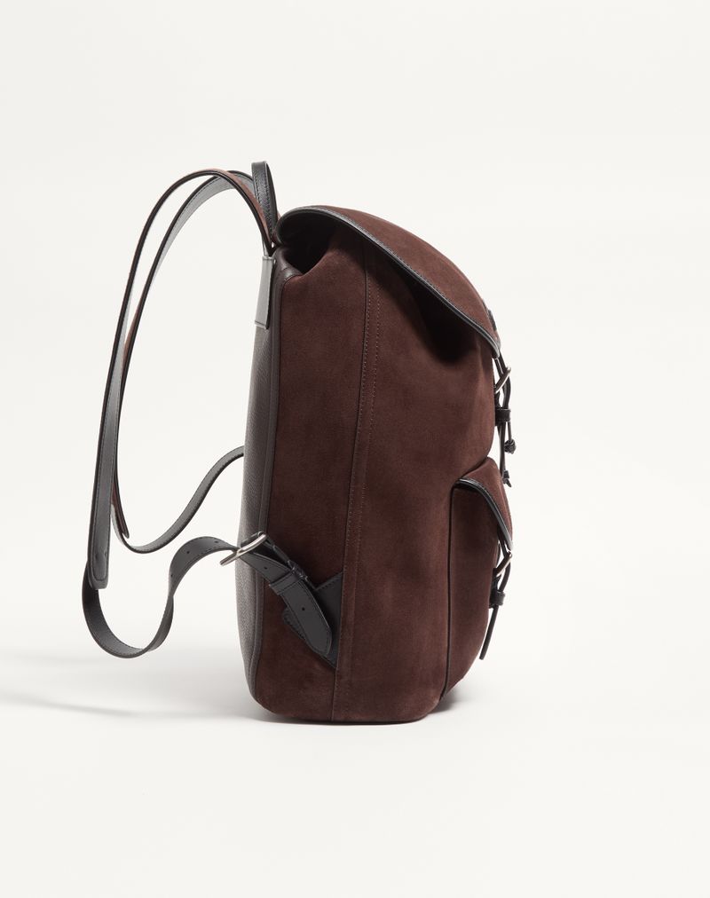 Mochila de camurça Antibes da Valentino Garavani
